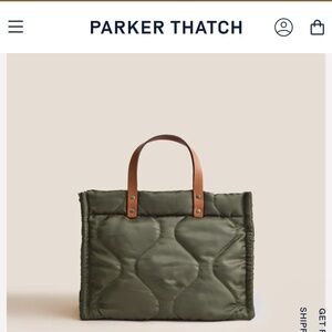 ISO***. Parker thatch medium tote!
